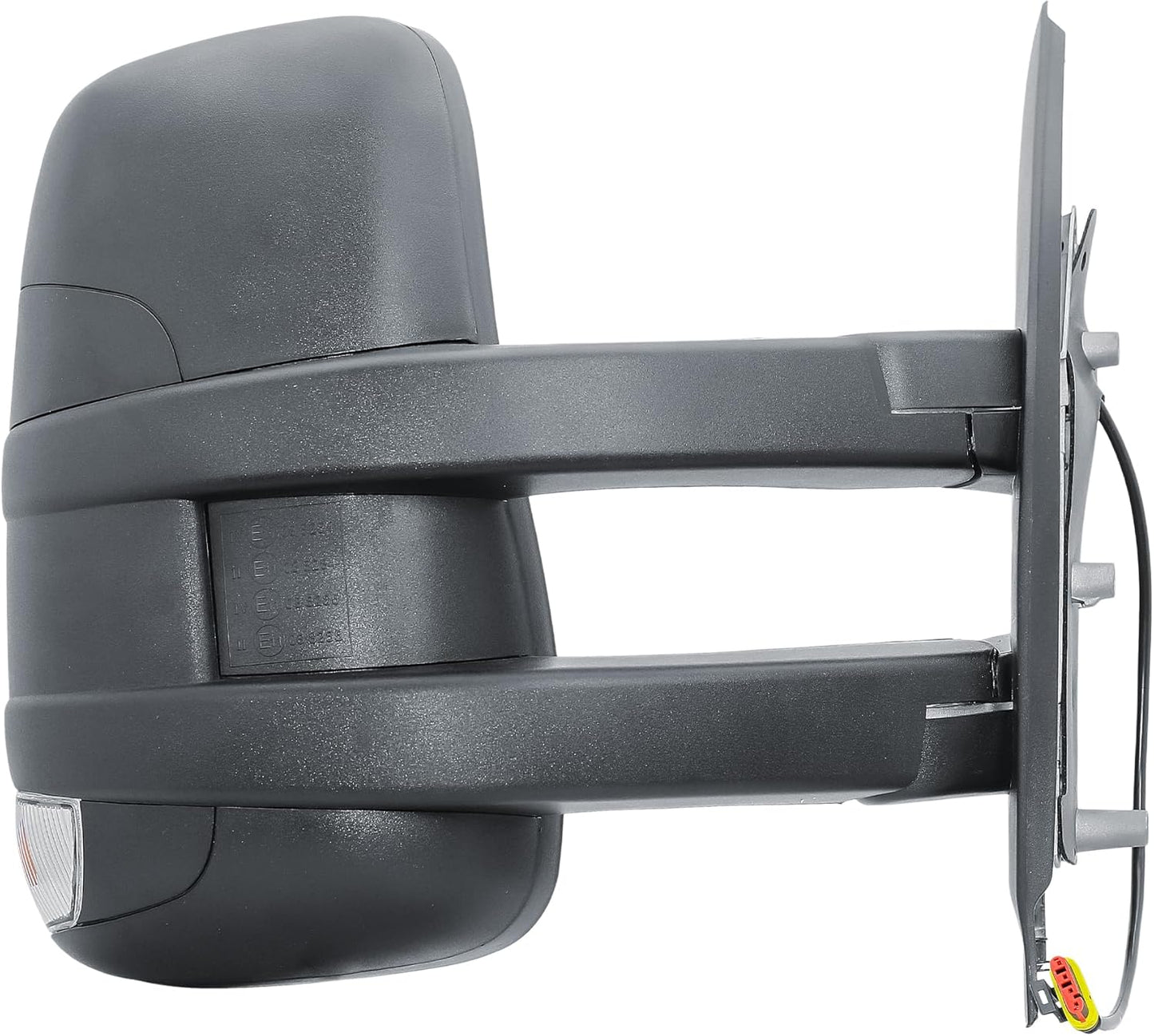 Aligoparts Driver Right Side Door Wing Mirror O/S Manual Non-Heated Long Arm for IVECO Daily 2014–2025