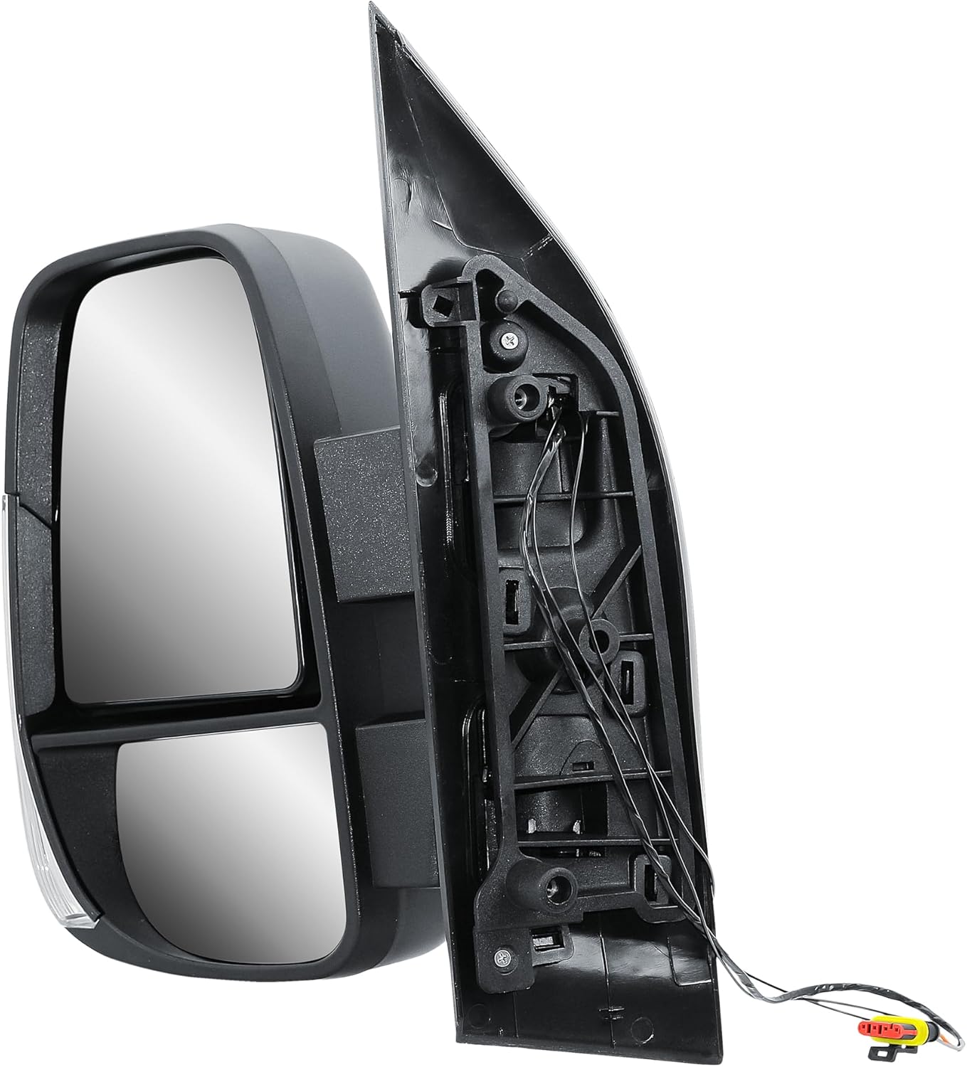 Aligoparts Passenger Left Side Door Wing Mirror N/S Manual Non-Heated with Temperature Sensor for IVECO Daily 2014–2025