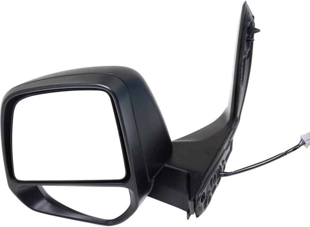 Aligoparts Passenger Left Side Door Wing Mirror N/S Electric Heated Manual Folding for Ford Transit Tourneo Connect 2014–2019