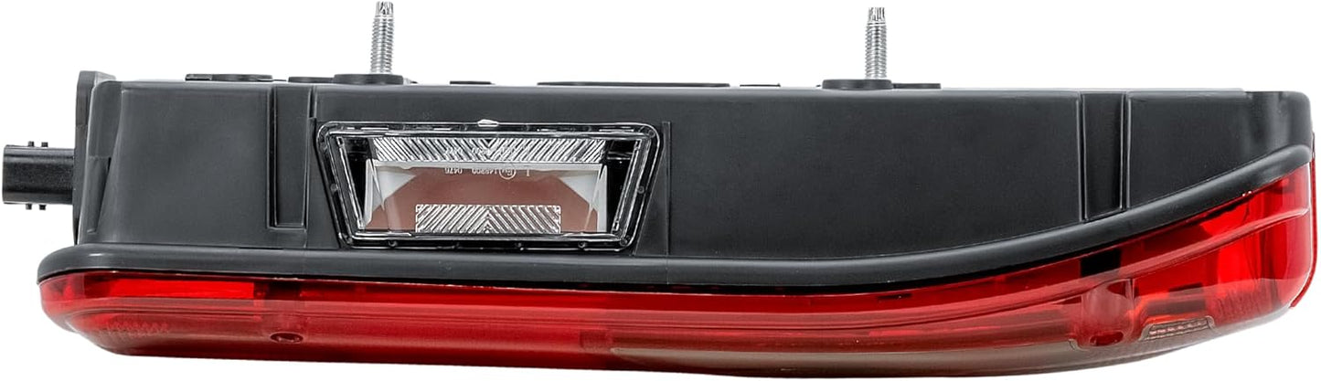 Aligoparts Passenger Left Side N/S 24V Halogen Tail Light Rear Lamp with Number Plate Light for IVECO Stralis & EuroCargo
