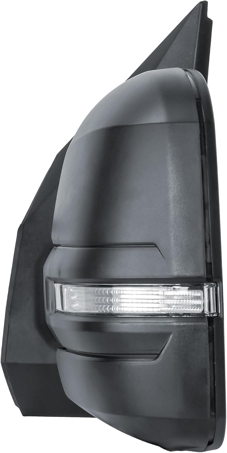 Aligoparts Passenger Left Side Door Wing Mirror N/S Electric Heated Short Arm for VW Crafter MAN TGE 2017–2024