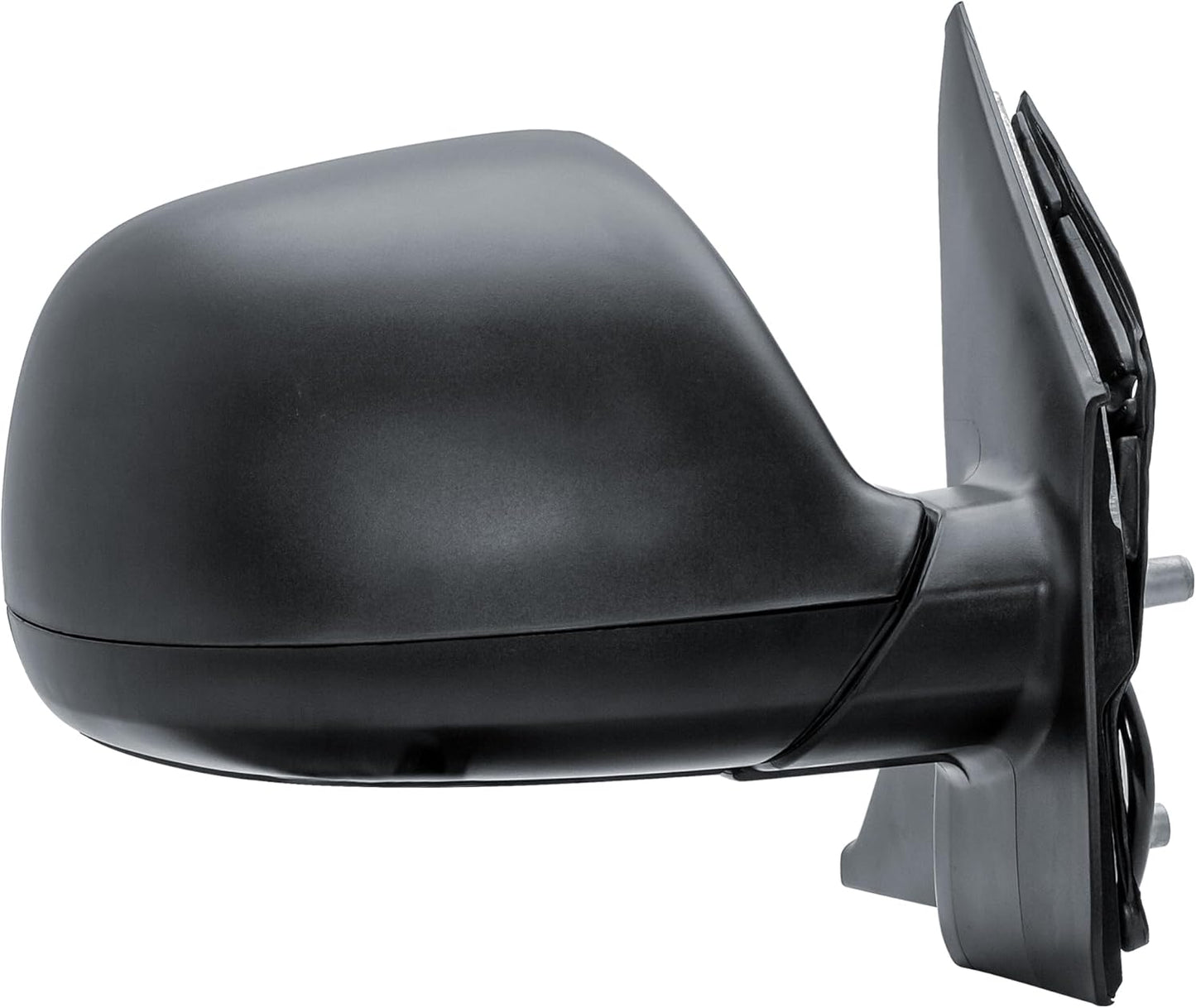 Aligoparts Driver Right Side Wing Mirror O/S Electric Heated Manual Folding Textured Cover for VW Transporter T5 2010–2015