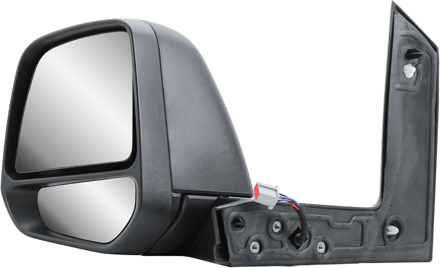 Aligoparts Passenger Left Side Door Wing Mirror N/S Electric Heated Manual Folding for Ford Transit Tourneo Connect 2014–2019