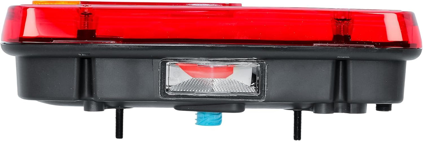 Aligoparts Passenger Left Side N/S Tail Light Rear Lamp Lens for IVECO Daily Tipper Pick-Up Chassis Cab (2022–2024)