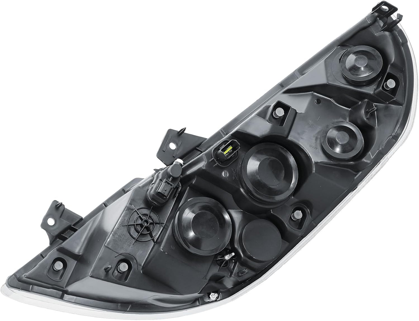 Aligoparts Driver Right Side Headlight Lamp O/S Electric Adjustment With Motor No Fog Light for Renault Master Movano 2010–2019
