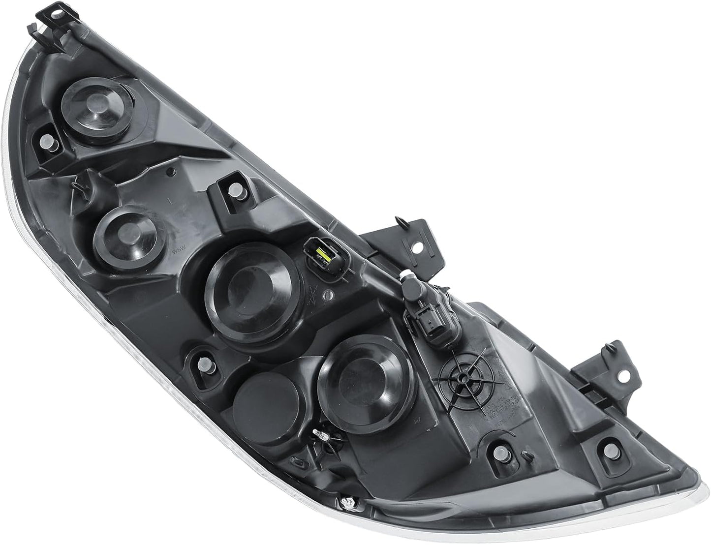 Aligoparts Passenger Left Side Headlight Lamp N/S Electric Adjustment With Motor No Fog Light for Renault Master Movano 2010–2019