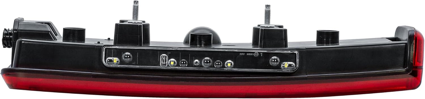 Aligoparts Passenger Left Side N/S 24V Full LED Tail Light Rear Lamp with Number Plate Light for Volvo Euro 6 FH FM FL FMX & Renault T K C (2013+)