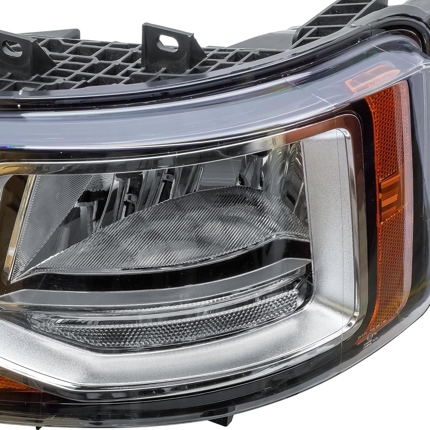 Aligoparts Passenger Left Side Headlight Lamp N/S Electric Adjustment LED DRL for Scania Truck P G R S Series