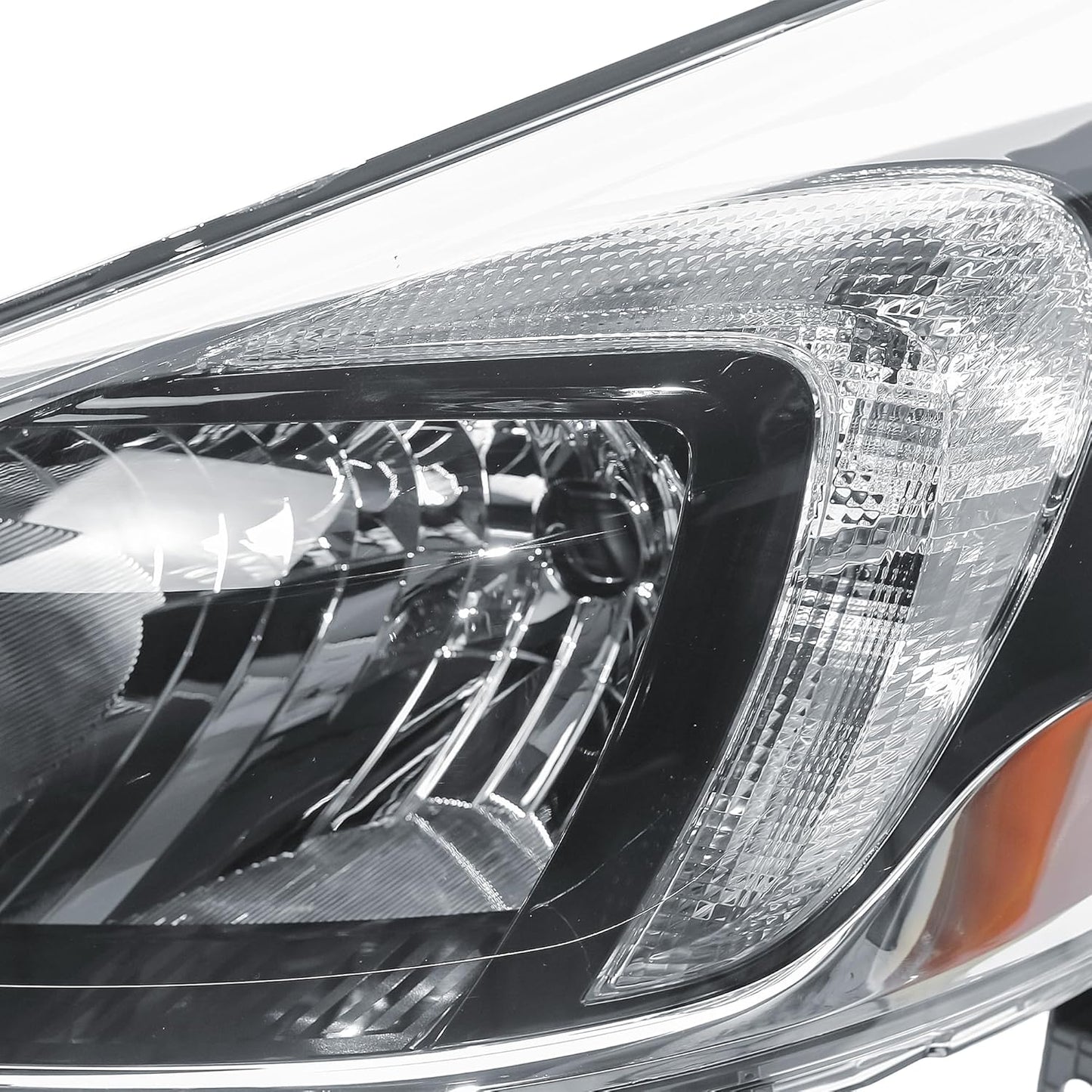 Aligoparts Passenger Left Side Headlight Lamp N/S Electric Adjustment 6 Pins with DRL for Vauxhall Vivaro 2014–2019