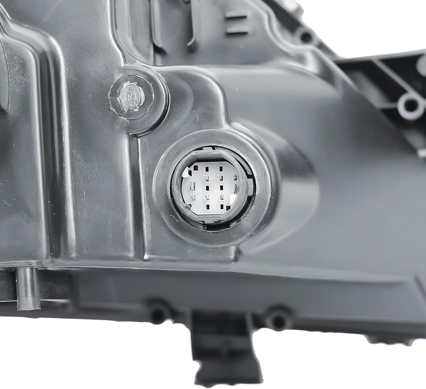 Aligoparts Passenger Left Side Headlight Lamp N/S Black Strip Electric Adjustment for Ducato Relay Boxer Movano 2014–2024