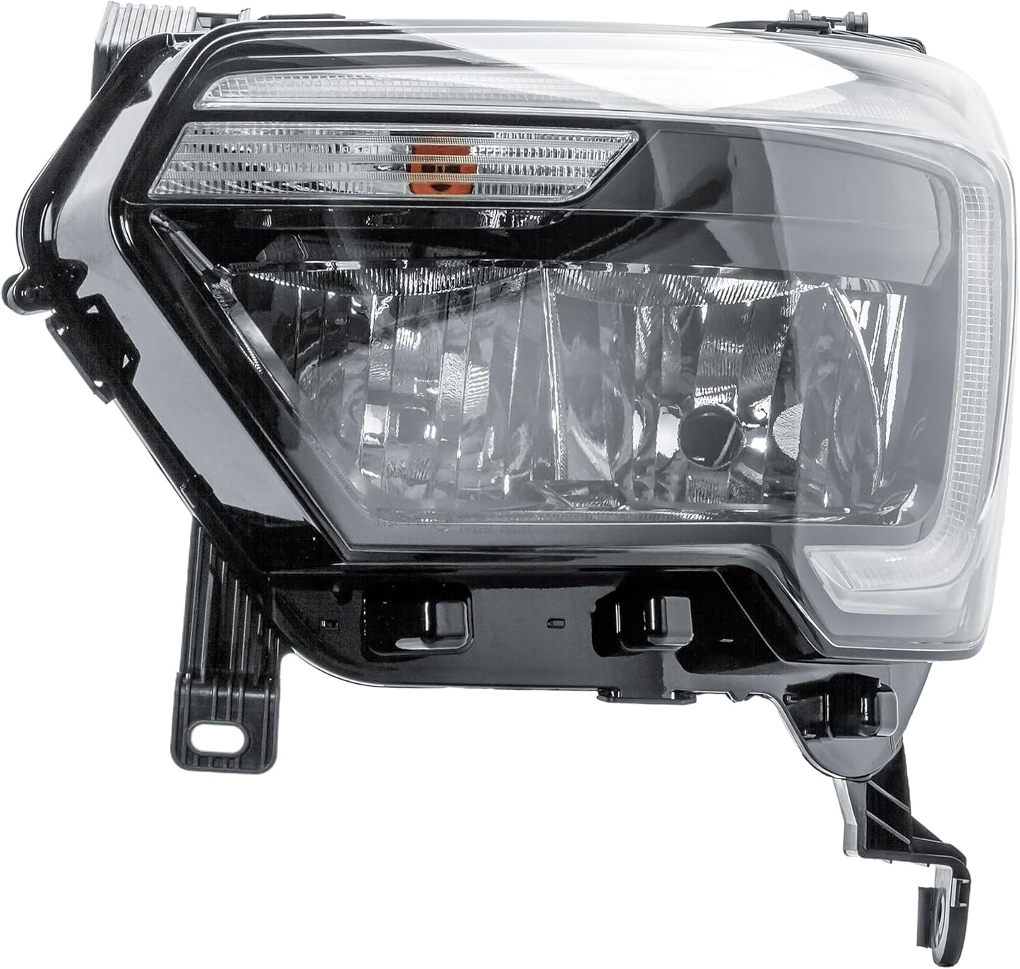 Aligoparts Passenger Left Side Headlight Lamp N/S Electric Adjustment With Motor LED DRL for Renault Master 2019–2024