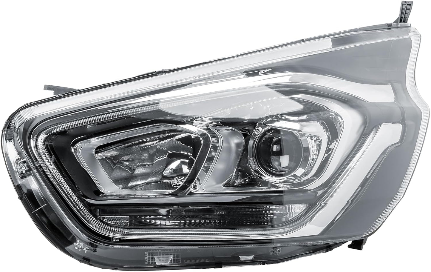 Aligoparts Passenger Left Side Headlight Lamp N/S with Projector Electric Adjustment for Ford Transit Tourneo Custom 2020–2023