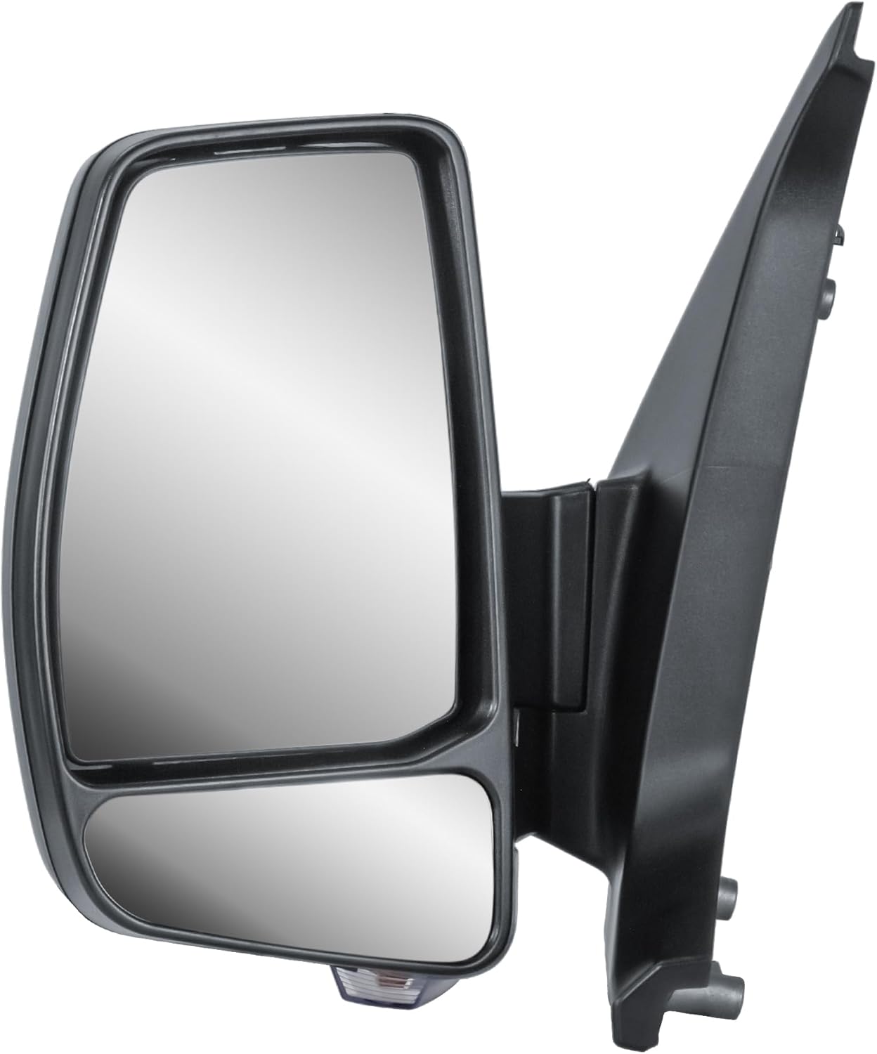 Aligoparts Passenger Left Side Door Wing Mirror N/S Electric Heated Manual Folding for Ford Transit Tourneo Custom 2015–2024