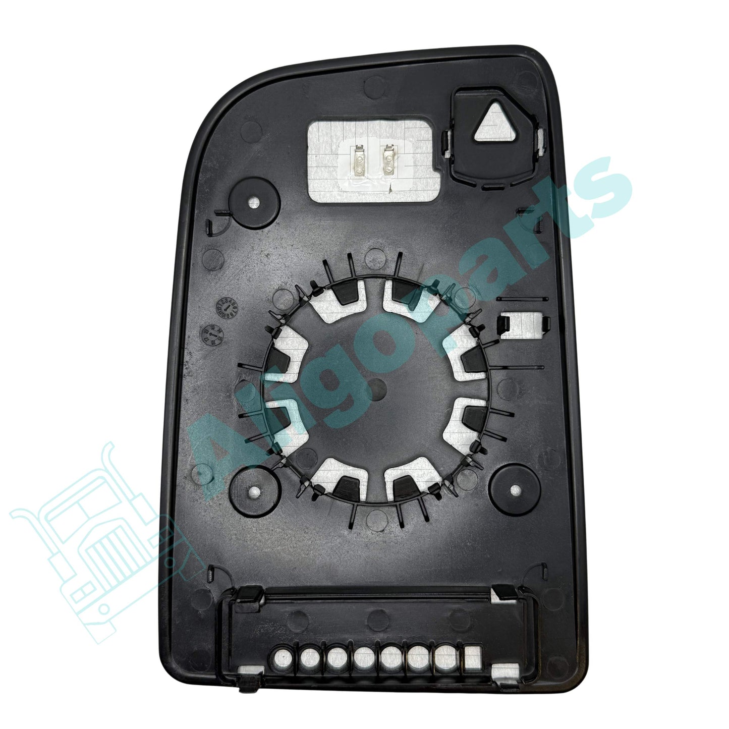 Aligoparts Right Heated Upper Mirror Glass for Mercedes Sprinter & VW Crafter 2006–2018