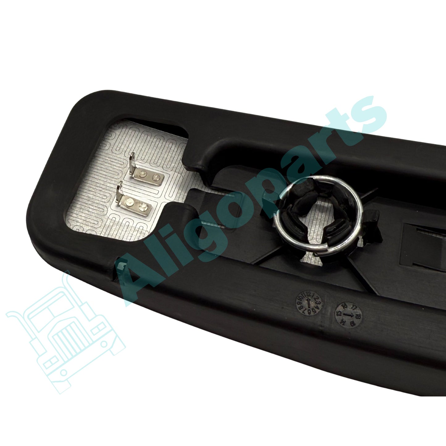 Aligoparts Right Heated Lower Mirror Glass for Mercedes Sprinter & VW Crafter 2006–2018