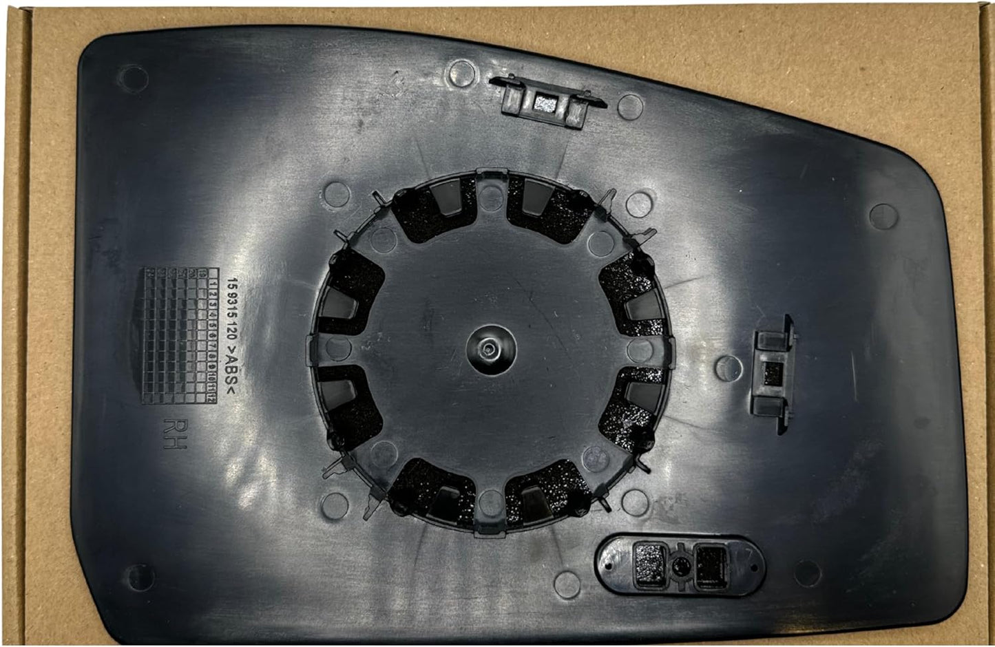 Aligoparts Right Upper Unheated Mirror Glass – Fits Ford Transit Custom 2012–2023