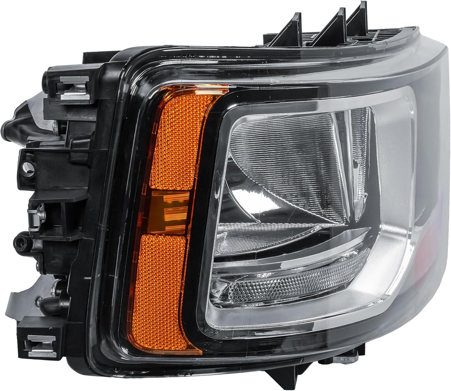 Aligoparts Driver Right Side O/S Headlight Head Lamp Electric Adjustment LED DRL 24V for Scania P G R S Series