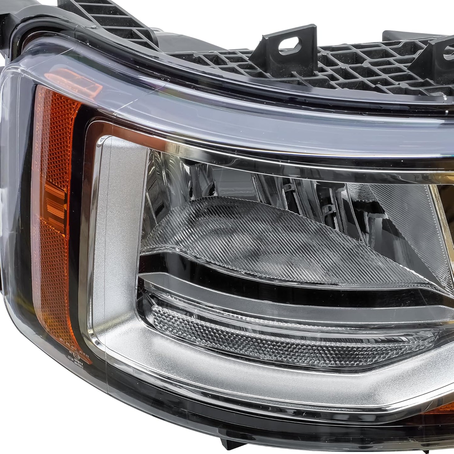 Aligoparts Driver Right Side O/S Headlight Head Lamp Electric Adjustment LED DRL 24V for Scania P G R S Series