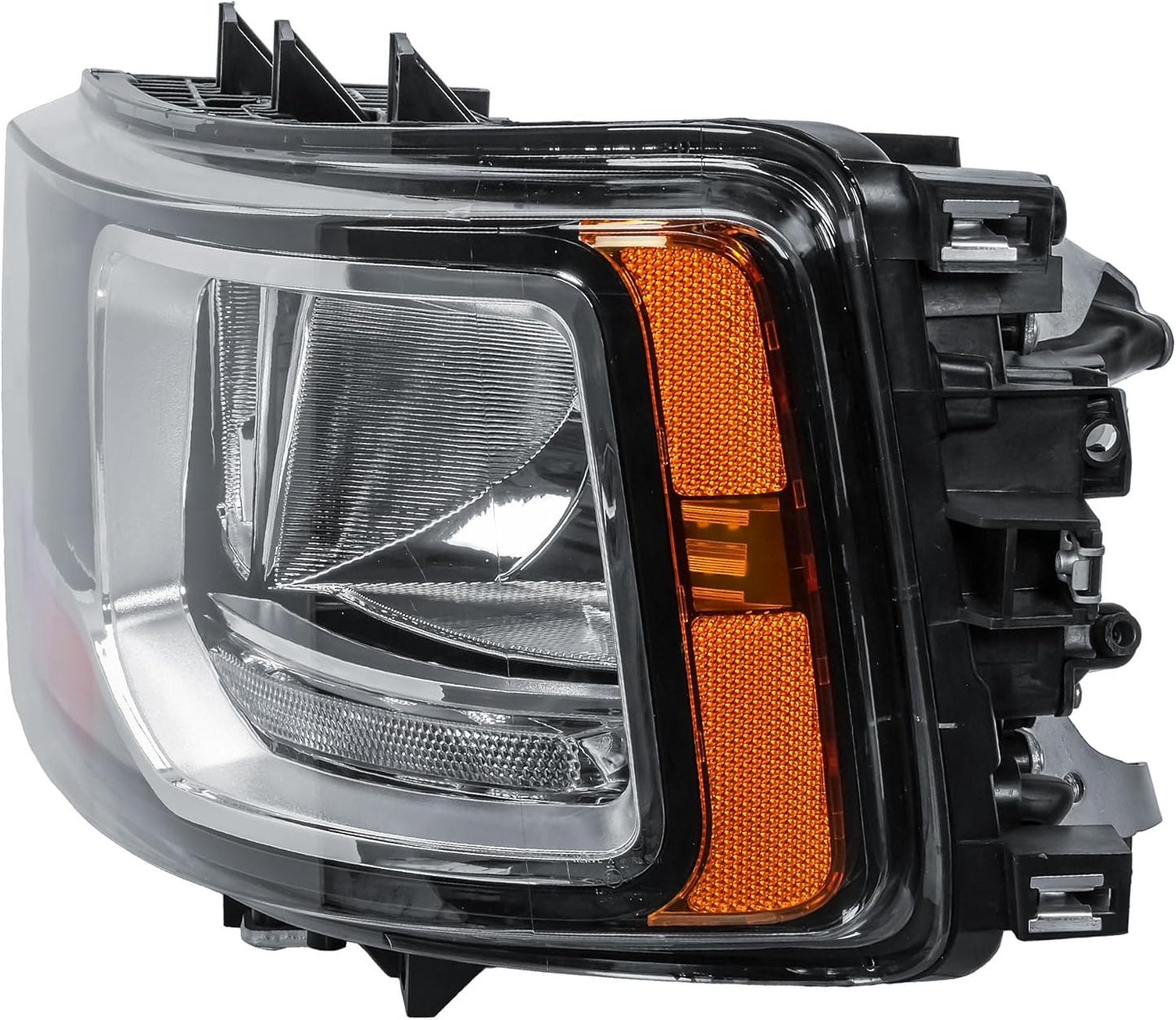 Aligoparts Passenger Left Side Headlight Lamp N/S Electric Adjustment LED DRL for Scania Truck P G R S Series