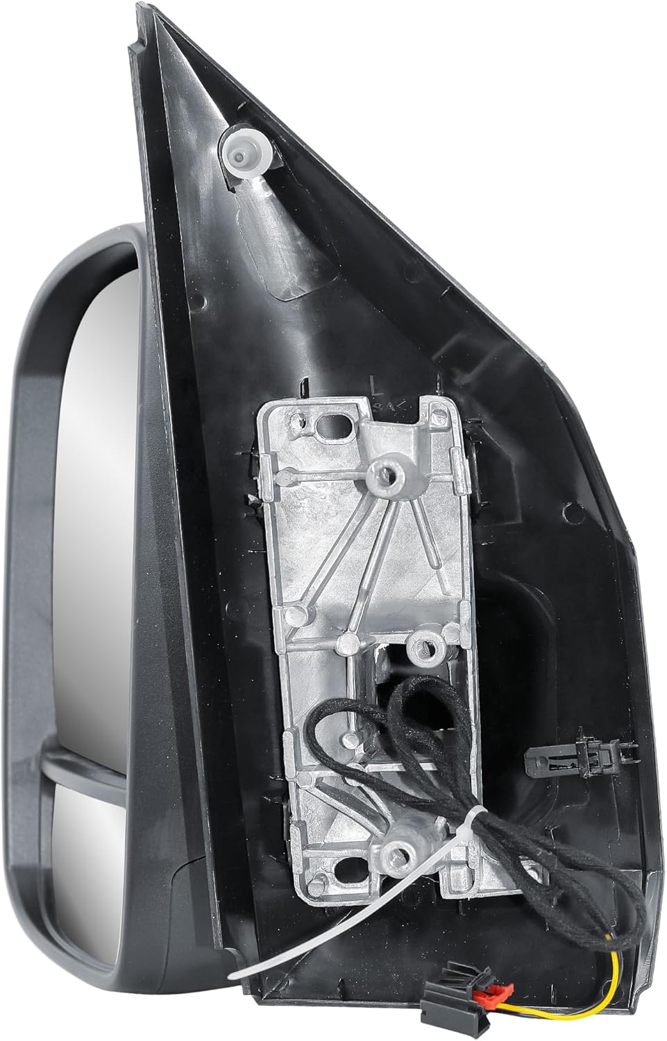 Aligoparts Passenger Left Side Door Wing Mirror N/S Manual Short Arm for VW Crafter MAN TGE 2017–2024