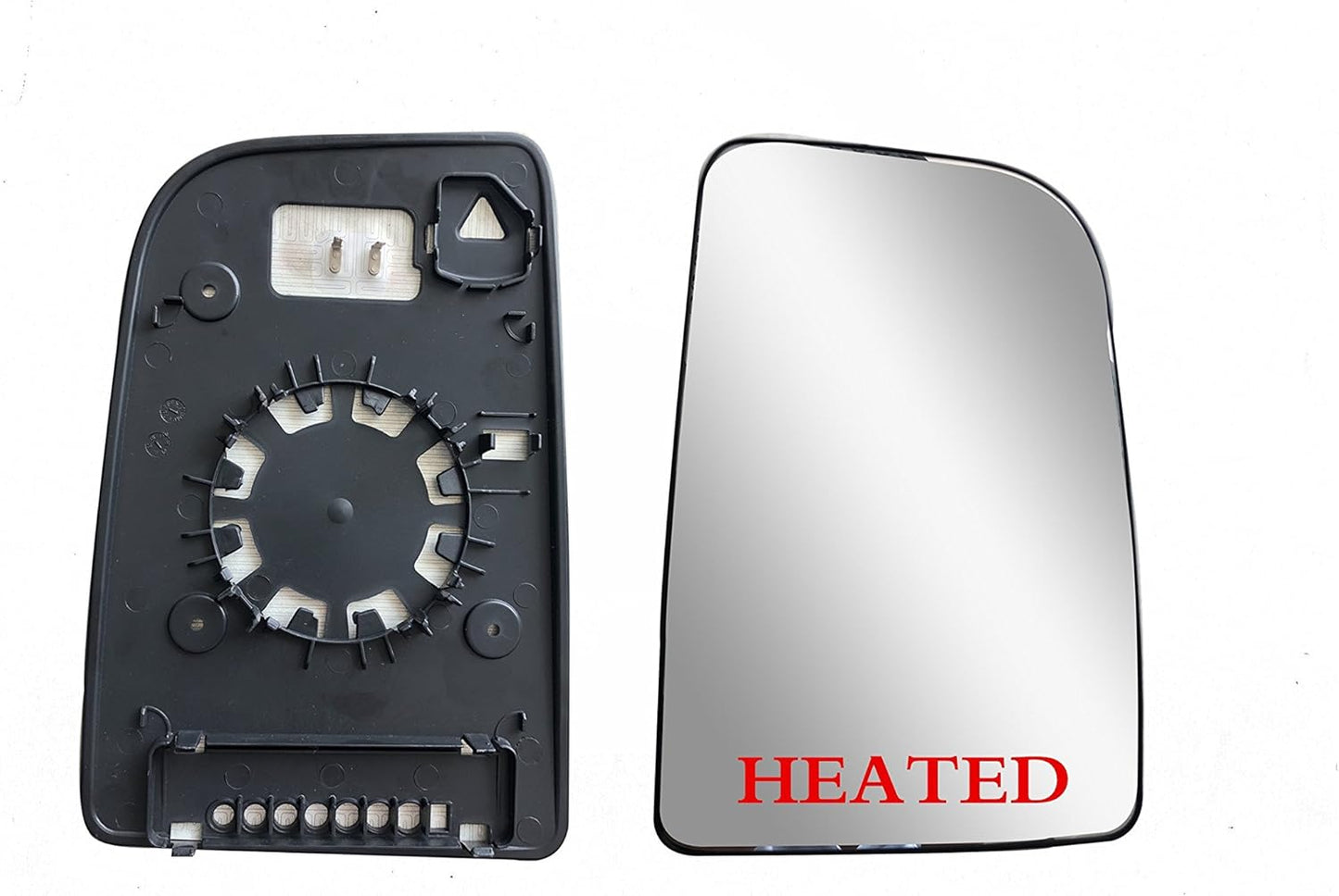 Aligoparts Right Heated Upper Mirror Glass for Mercedes Sprinter & VW Crafter 2006–2018