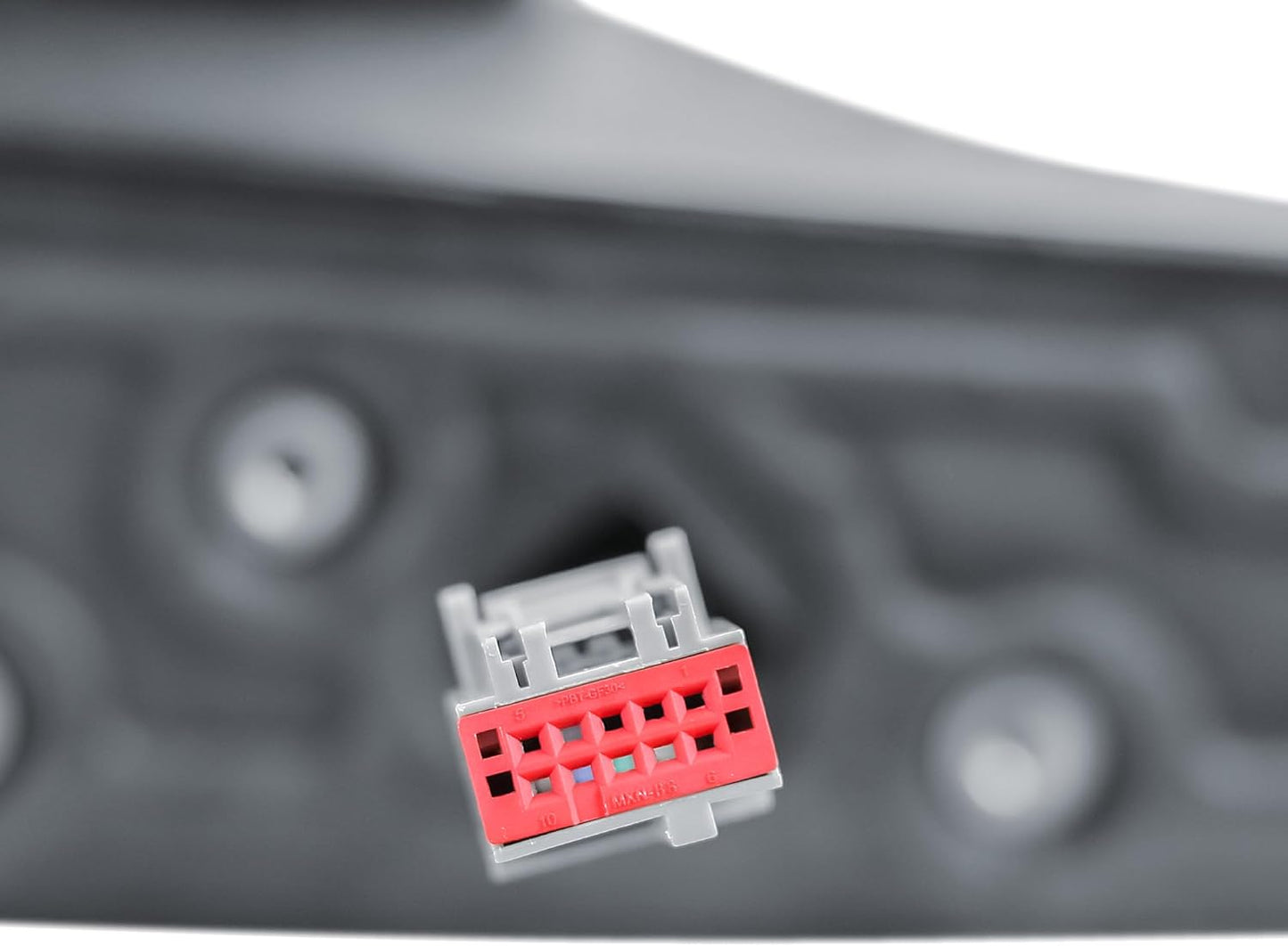 Aligoparts Passenger Left Side Door Wing Mirror N/S Electric Heated Manual Folding for Ford Transit Tourneo Connect 2014–2019