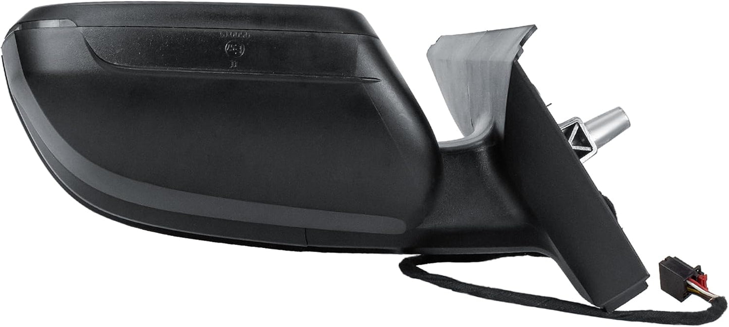 Aligoparts Passenger Left Side Door Wing Mirror N/S Electric Heated Short Arm for VW Crafter MAN TGE 2017–2024