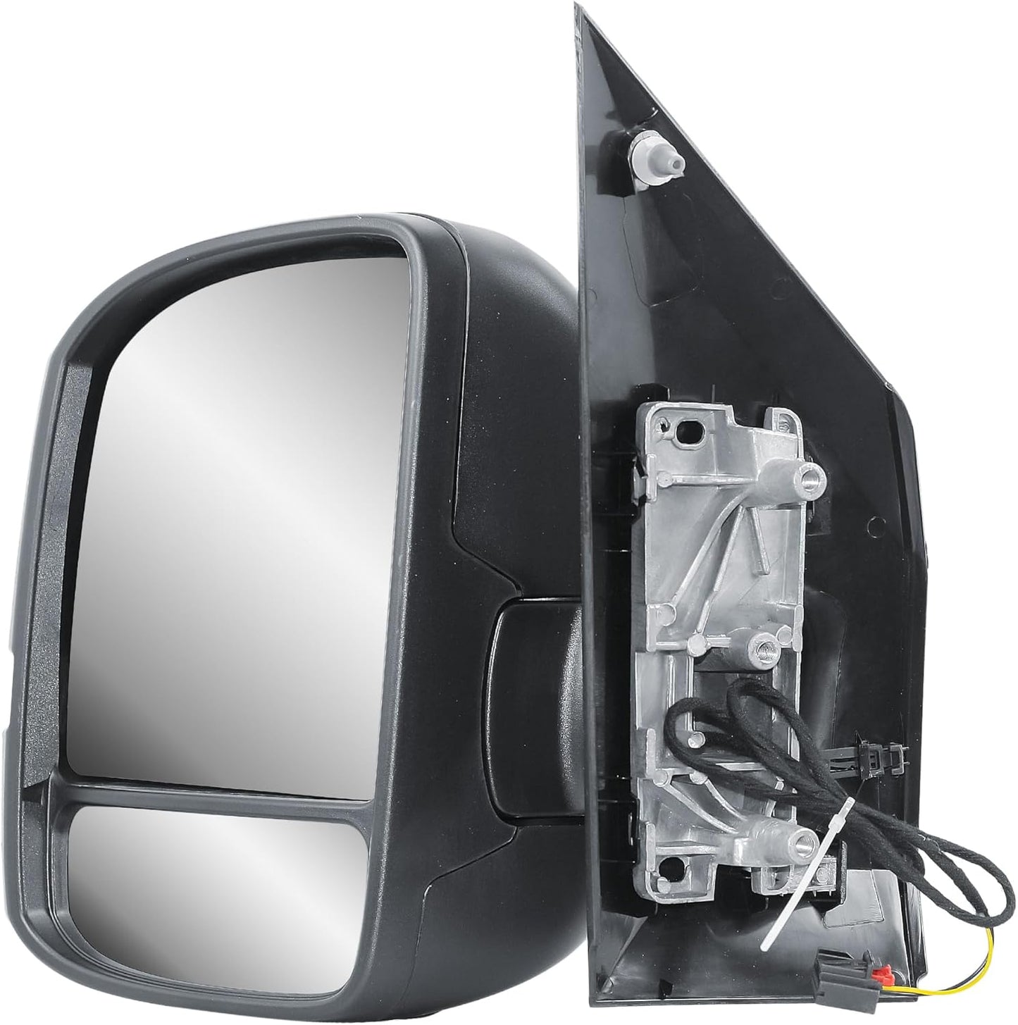 Aligoparts Passenger Left Side Door Wing Mirror N/S Manual Short Arm for VW Crafter MAN TGE 2017–2024
