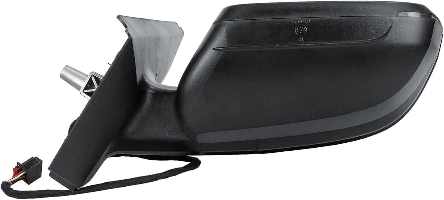 Aligoparts Driver Right Side Door Wing Mirror O/S Electric Heated Short Arm for VW Crafter MAN TGE 2017–2024