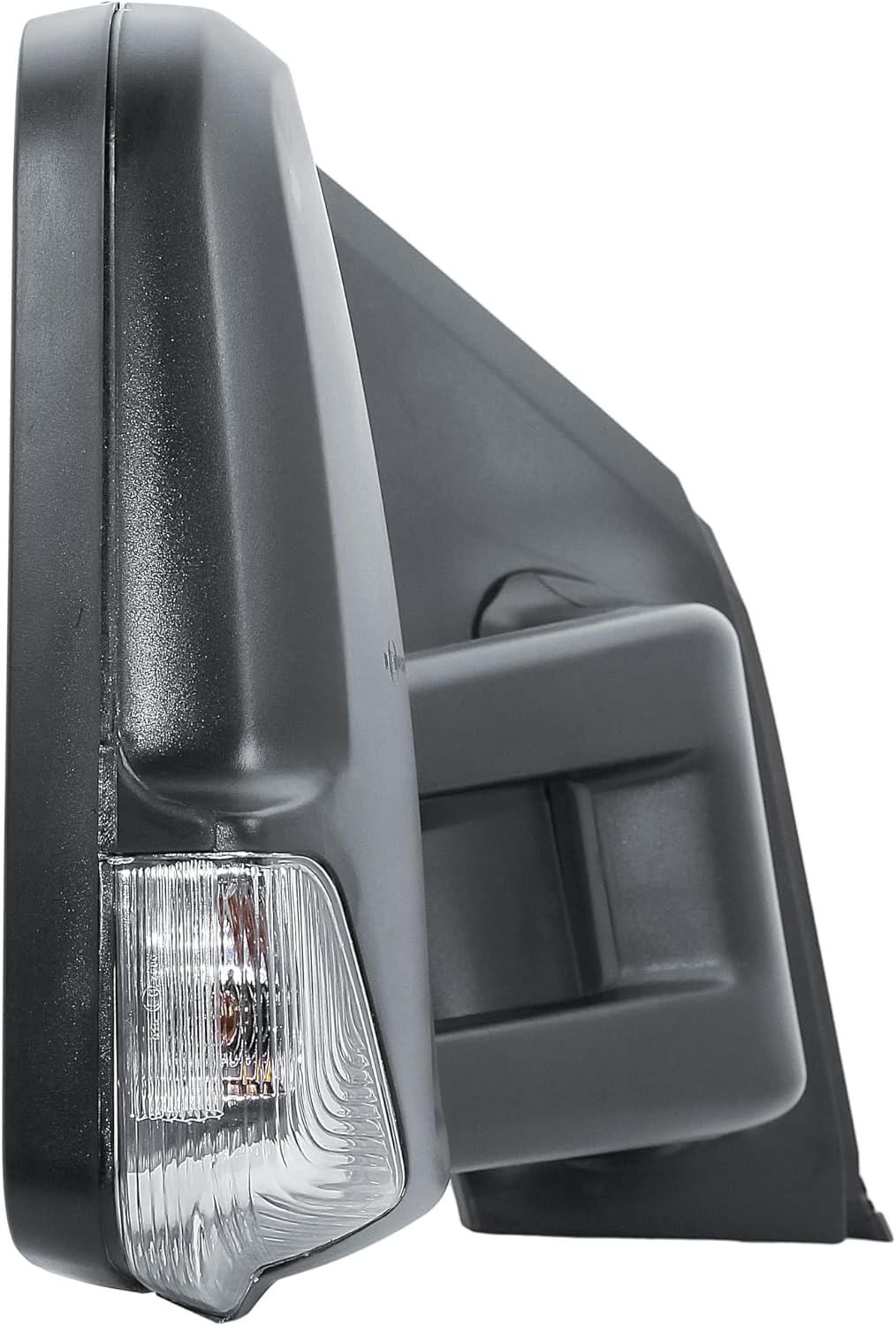 Aligoparts Driver Right Side Door Wing Mirror O/S Manual Without Heated Long Arm Black Cover for Mercedes Sprinter VW Crafter 2006–2018