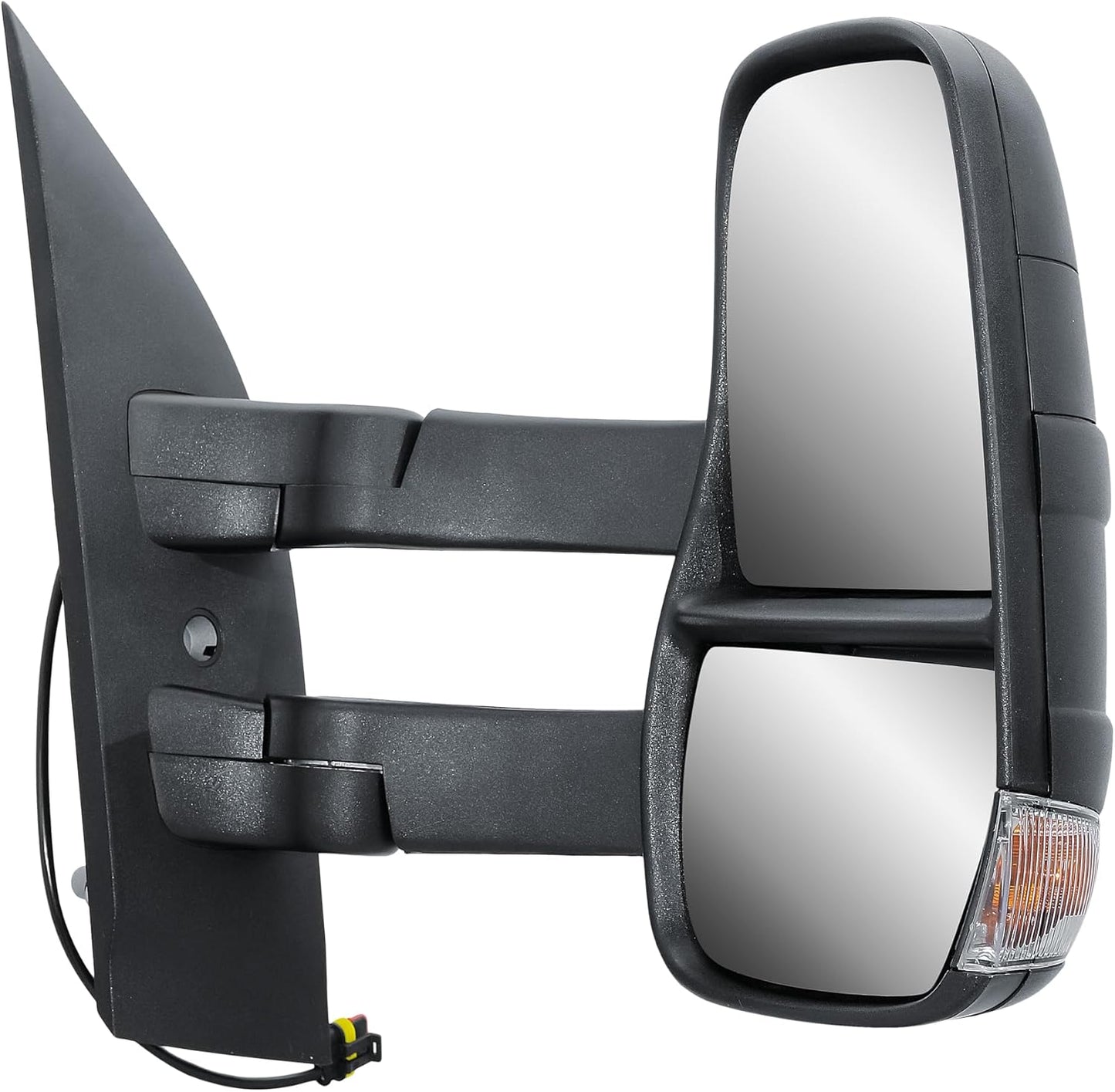 Aligoparts Driver Right Side Door Wing Mirror O/S Manual Non-Heated Long Arm for IVECO Daily 2014–2025