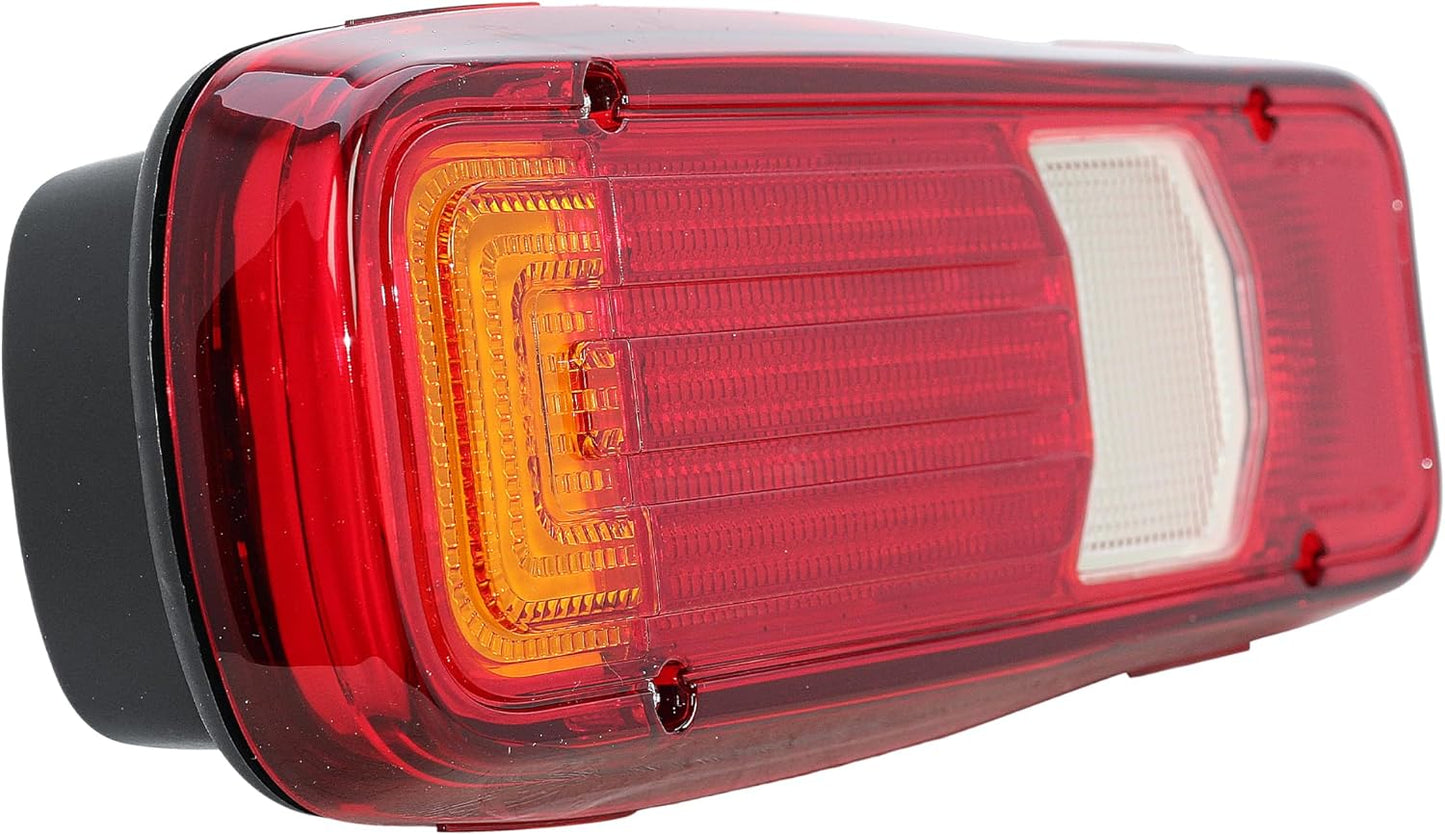 Aligoparts Passenger Left Side N/S Tail Light Rear Lamp Lens for IVECO Daily Tipper Pick-Up Chassis Cab (2022–2024)