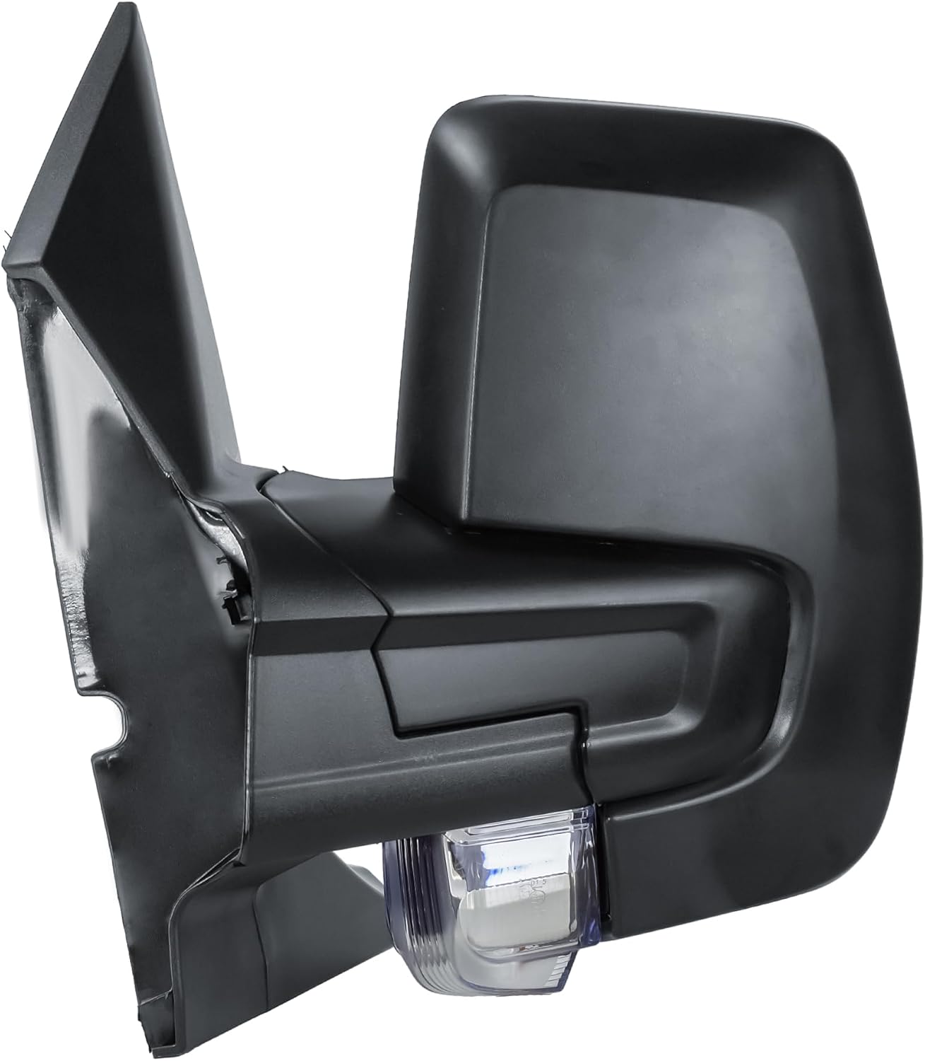 Aligoparts Passenger Left Side Door Wing Mirror N/S Electric Heated Manual Folding for Ford Transit Tourneo Custom 2015–2024