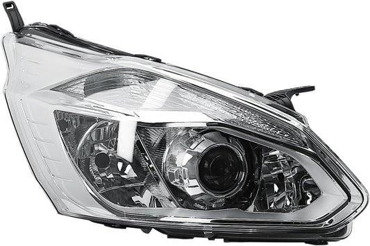 Aligoparts Driver Right Side Headlight Lamp O/S Projector Electric Adjustment for Ford Transit Tourneo Custom 2013–2019