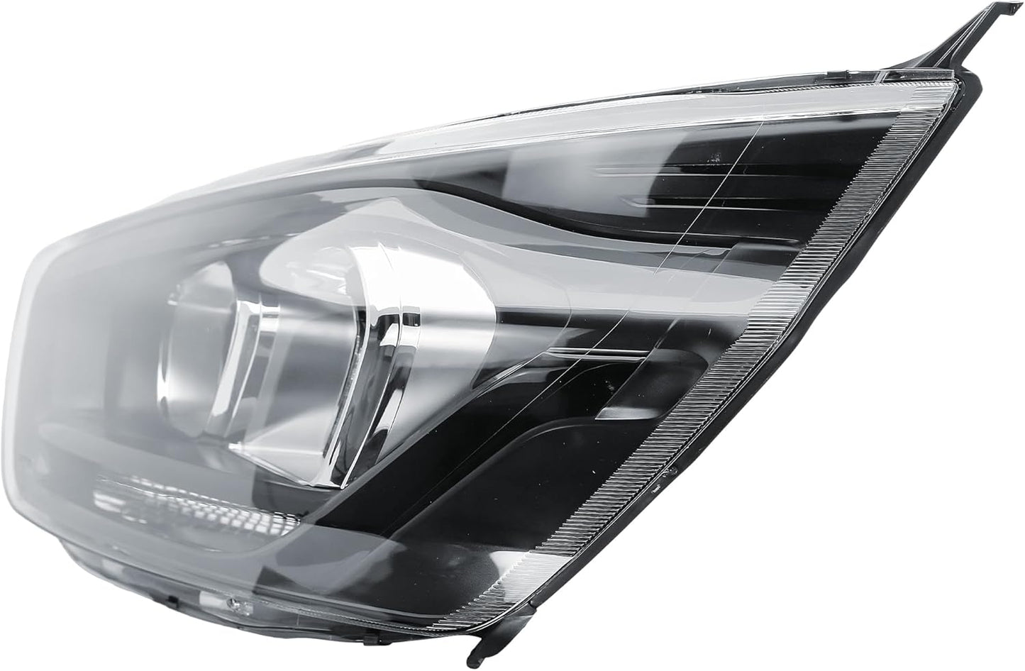 Aligoparts Passenger Left Side Headlight Lamp N/S Electric Adjustment for Ford Transit Tourneo Custom V362 2020–2023