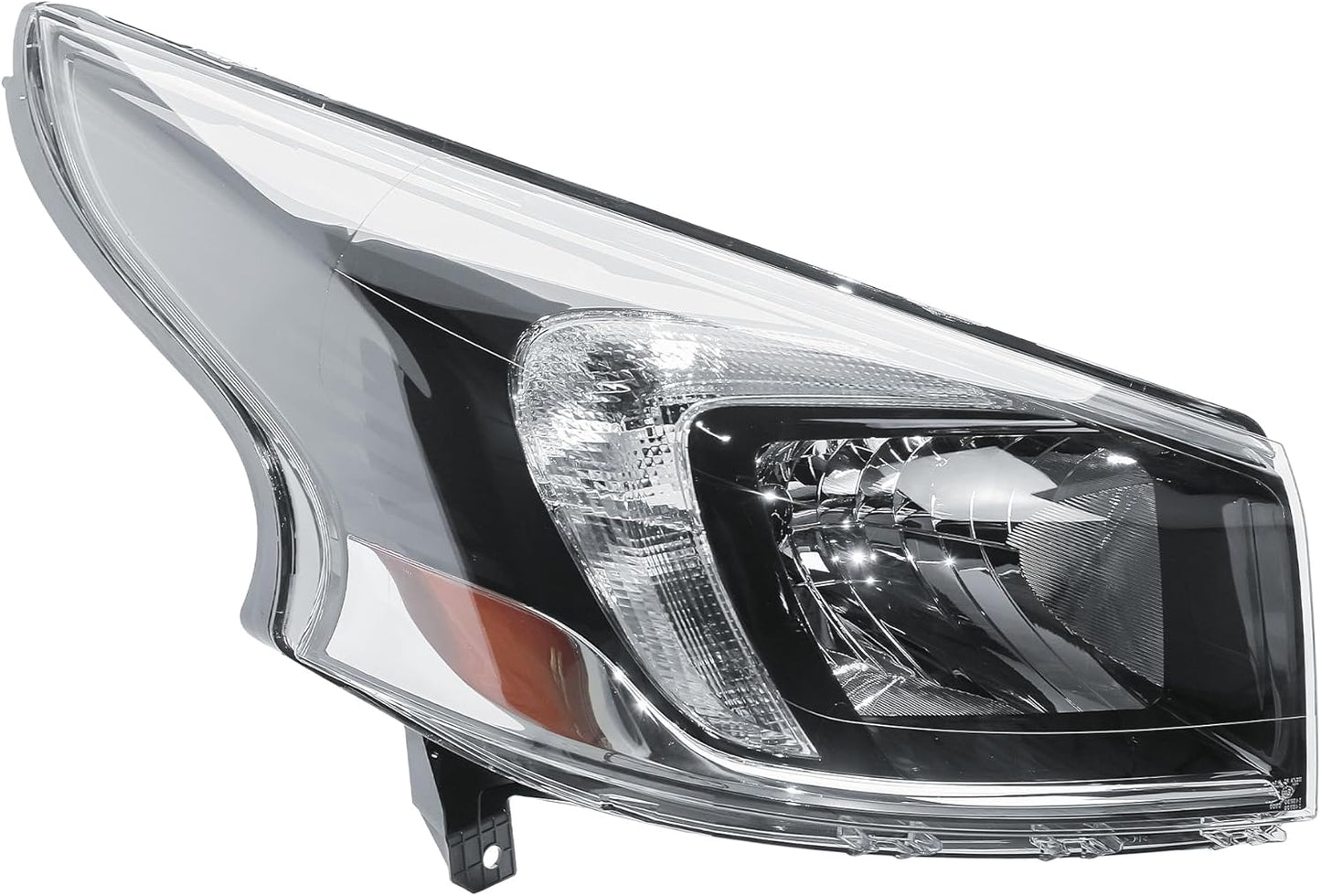 Aligoparts Driver Right Side Headlight Lamp O/S Electric Adjustment 6 Pins with DRL for Vauxhall Vivaro 2014–2019