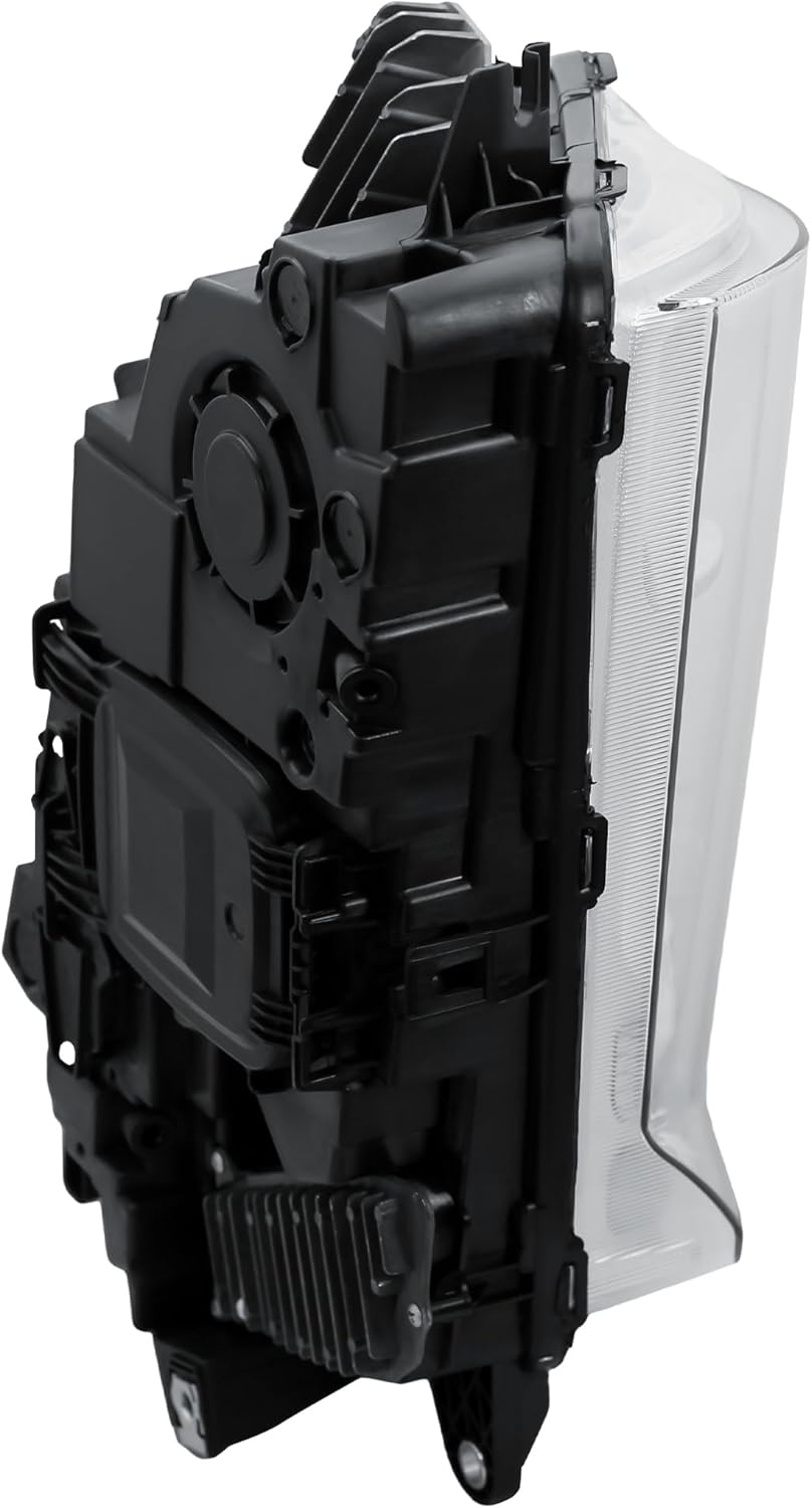 Aligoparts Driver Right Side O/S Headlight Lamp Electric Adjustment LED DRL 24V for Volvo FH FM Version 4 (2012–2020)