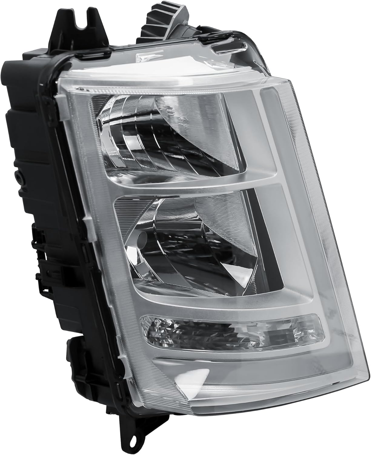 Aligoparts Driver Right Side O/S Headlight Lamp Electric Adjustment LED DRL 24V for Volvo FH FM Version 4 (2012–2020)