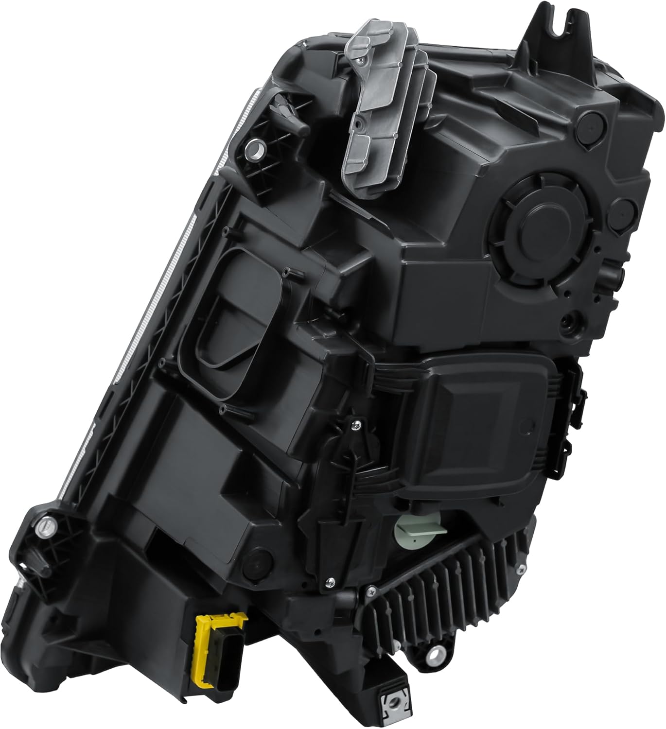 Aligoparts Driver Right Side O/S Headlight Lamp Electric Adjustment LED DRL 24V for Volvo FH FM Version 4 (2012–2020)