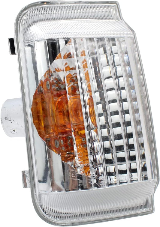 Aligoparts Left & Right Wing Mirror Indicator Lens Pair Clear for Peugeot Boxer, Fiat Ducato, Citroen Relay (2006-Onwards)