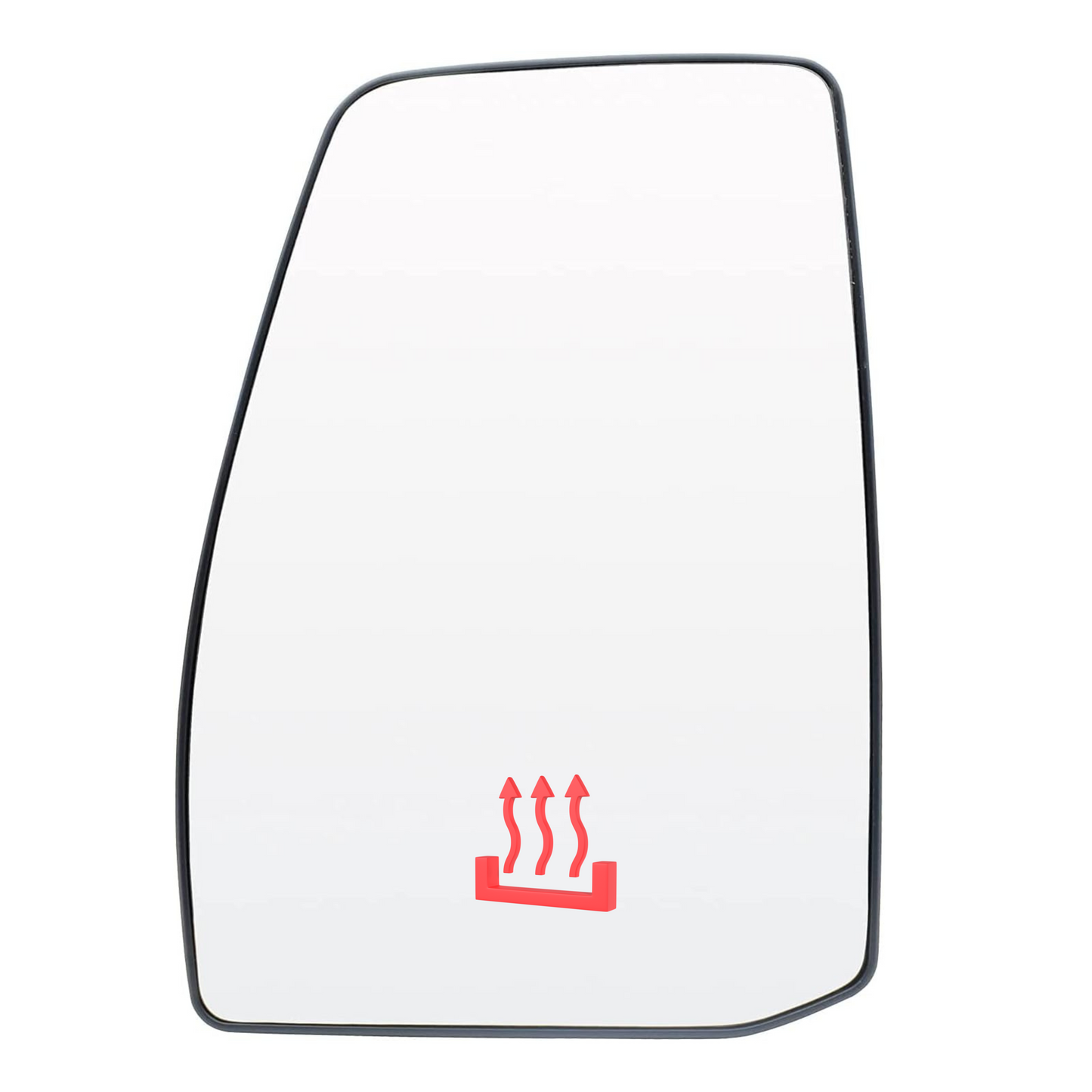 Aligoparts Left Upper Heated Mirror Glass – Fits Ford Transit Custom 2012–2023