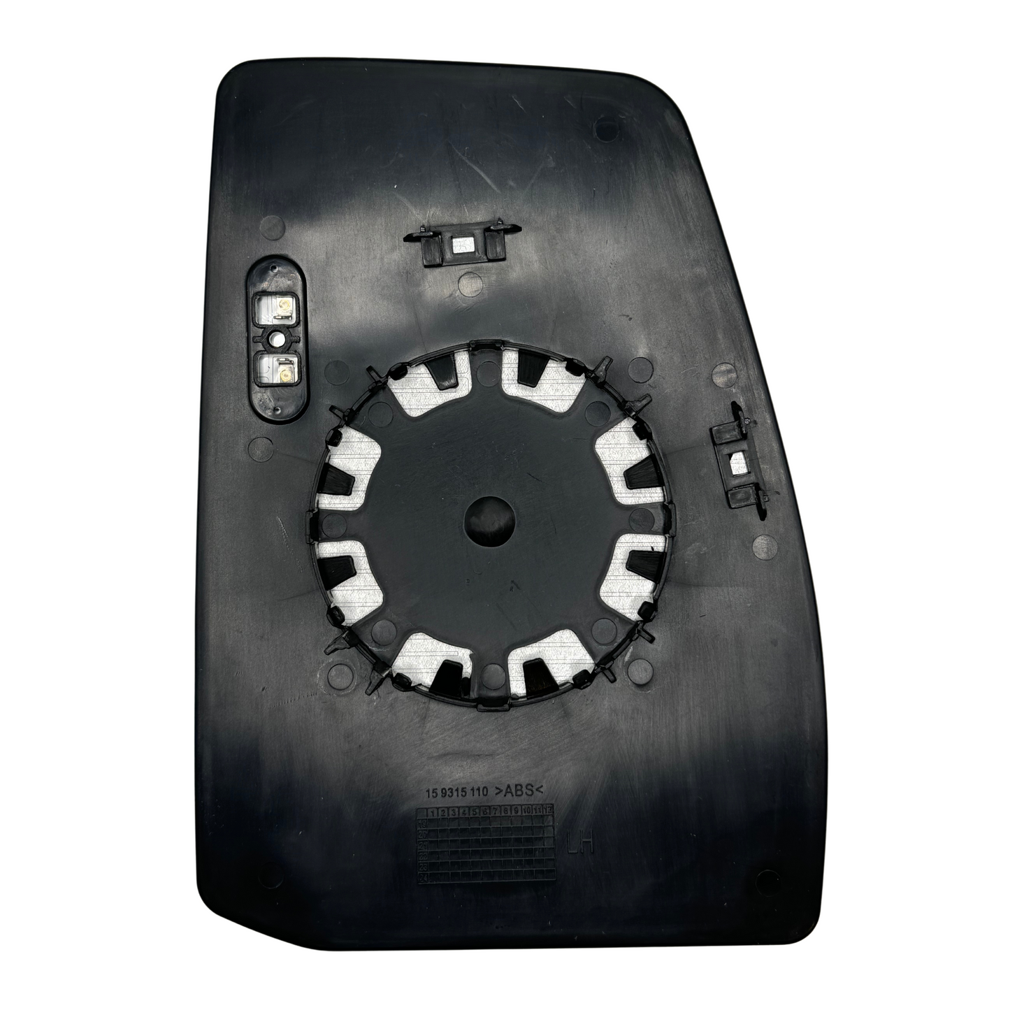 Aligoparts Left Upper Heated Mirror Glass – Fits Ford Transit Custom 2012–2023