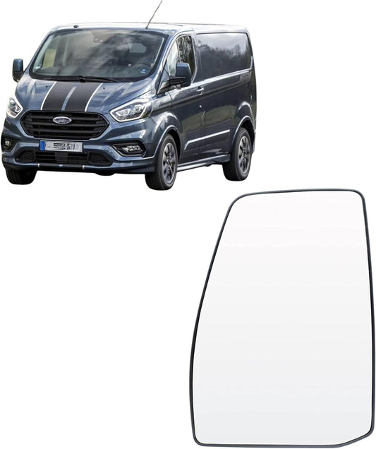 Aligoparts Left Upper Unheated Mirror Glass – Fits Ford Transit Custom 2012–2023