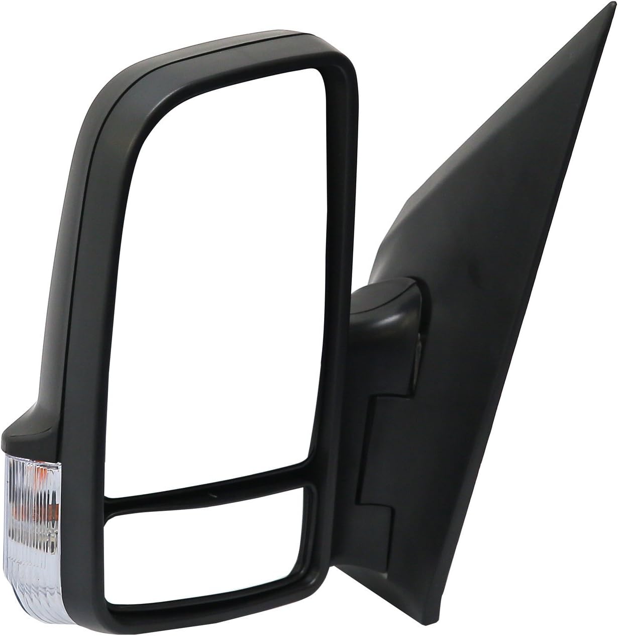 Aligoparts Left Heated Upper Mirror Glass for Mercedes Sprinter & VW Crafter 2006–2018
